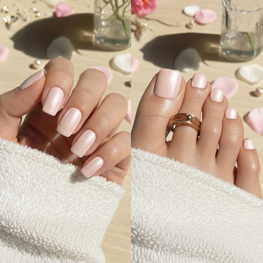 Pink Hailey Mani & Pedi (Bundle & Save)