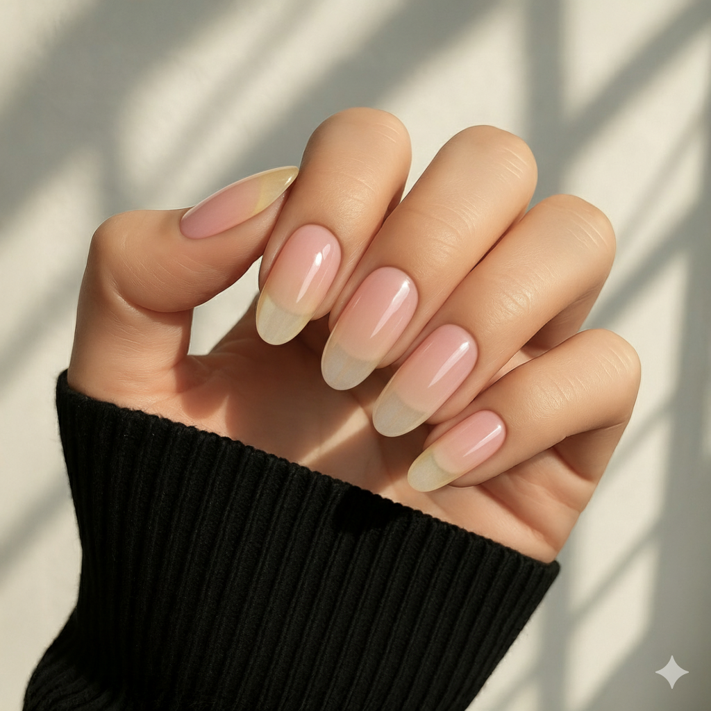 'Clear (STOP NAIL BITING)' Gel Nail Stickers