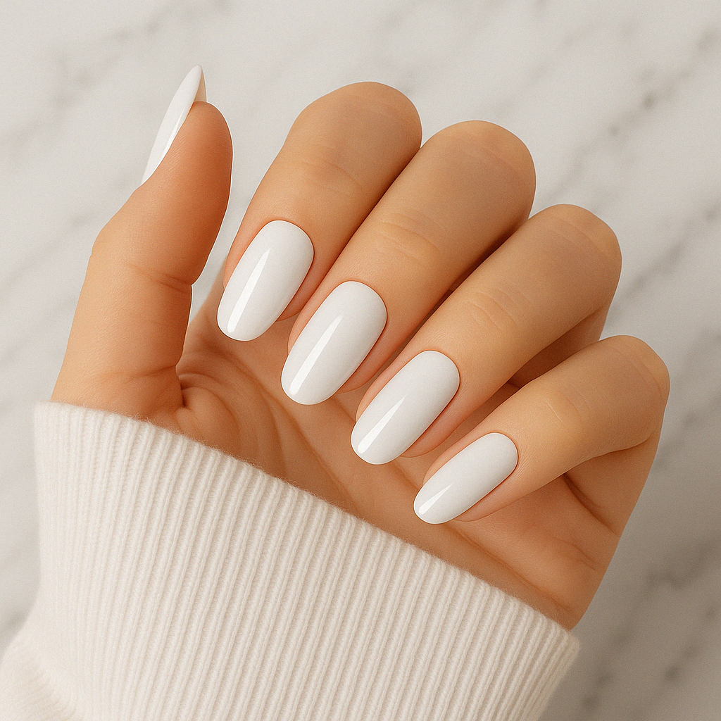 Pegatinas de gel para uñas 'Blancanieves'