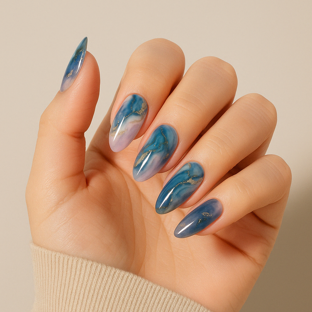 Pegatinas de gel para uñas 'Serene'