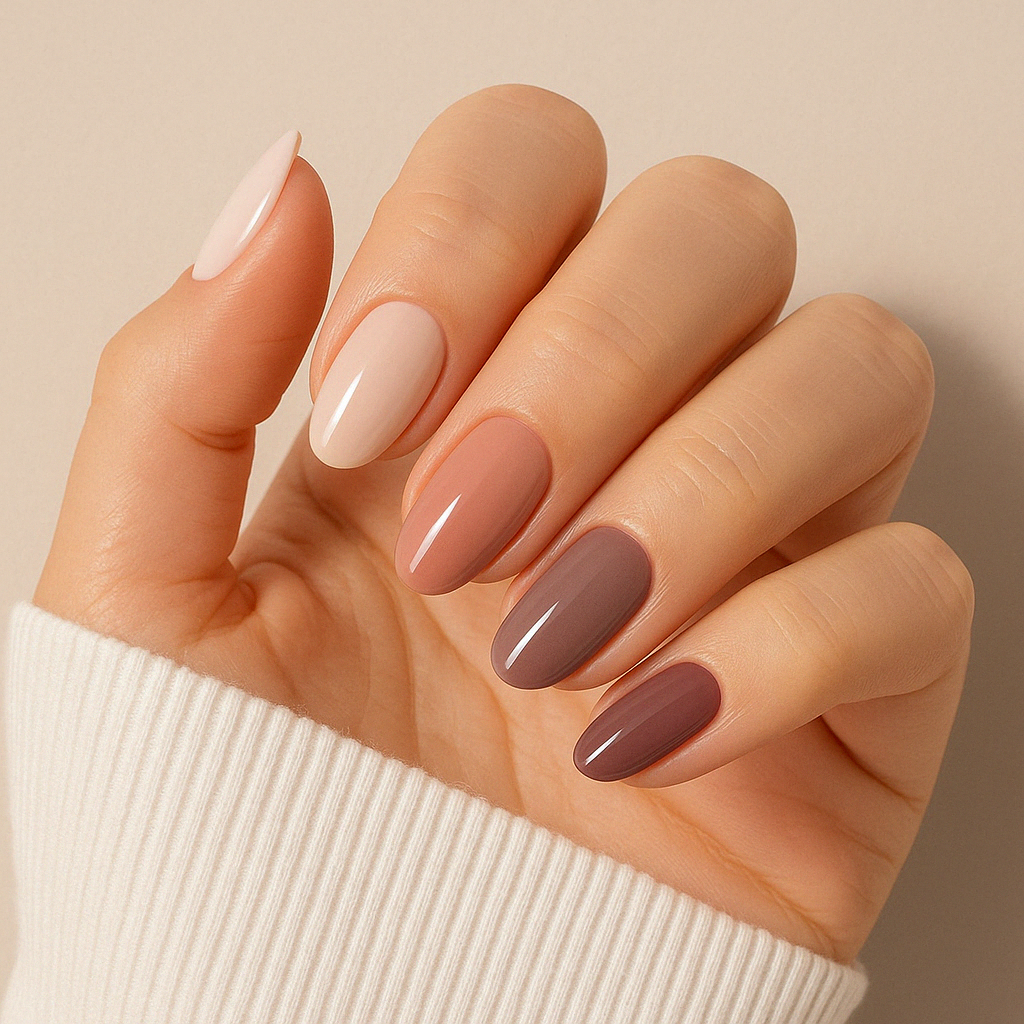 'Blush Crush' Gel Nail Stickers