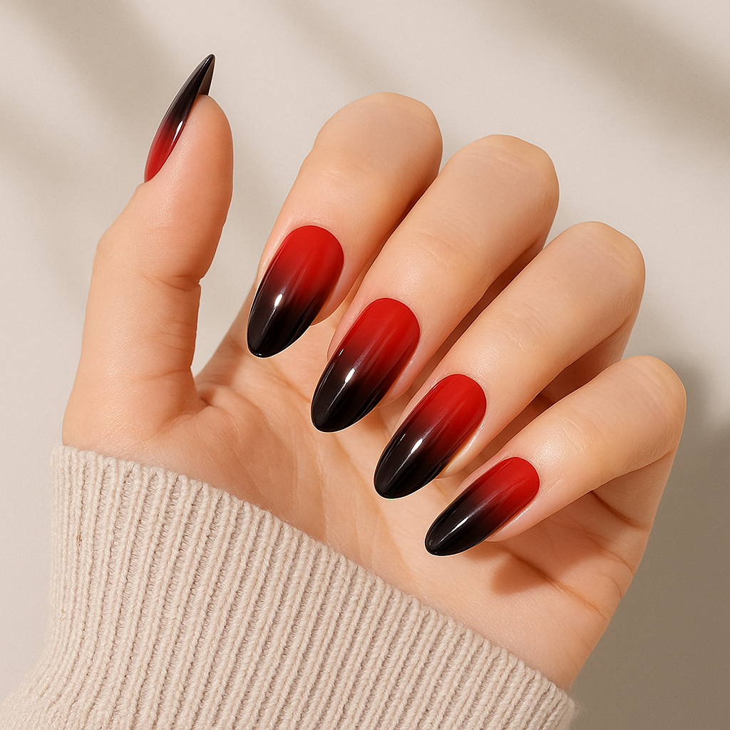 'Schrei' Gel-Nagel-Aufkleber
