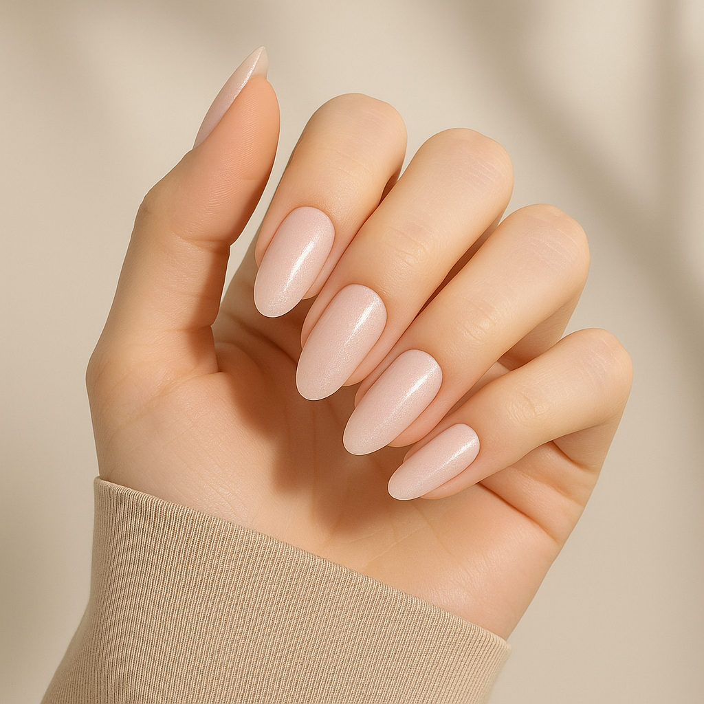 'Pink Hailey' Gel Nail Stickers