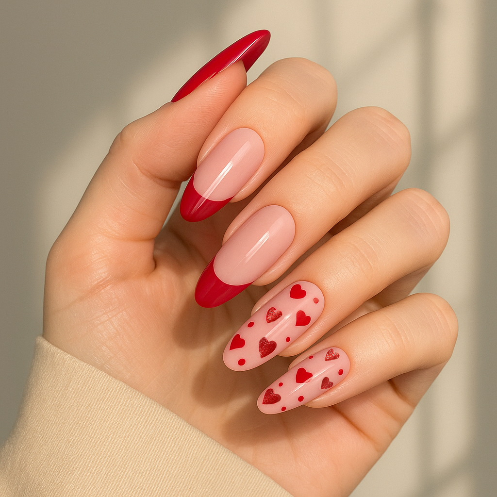 'Cupid' Gel-Nagel-Aufkleber