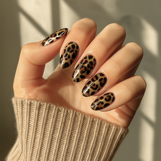 'Leopard' Gel Nail Stickers