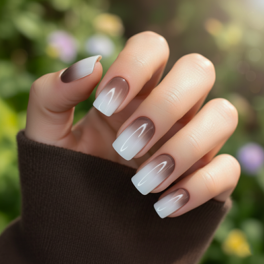 'Macchiato' Gel Nail Stickers