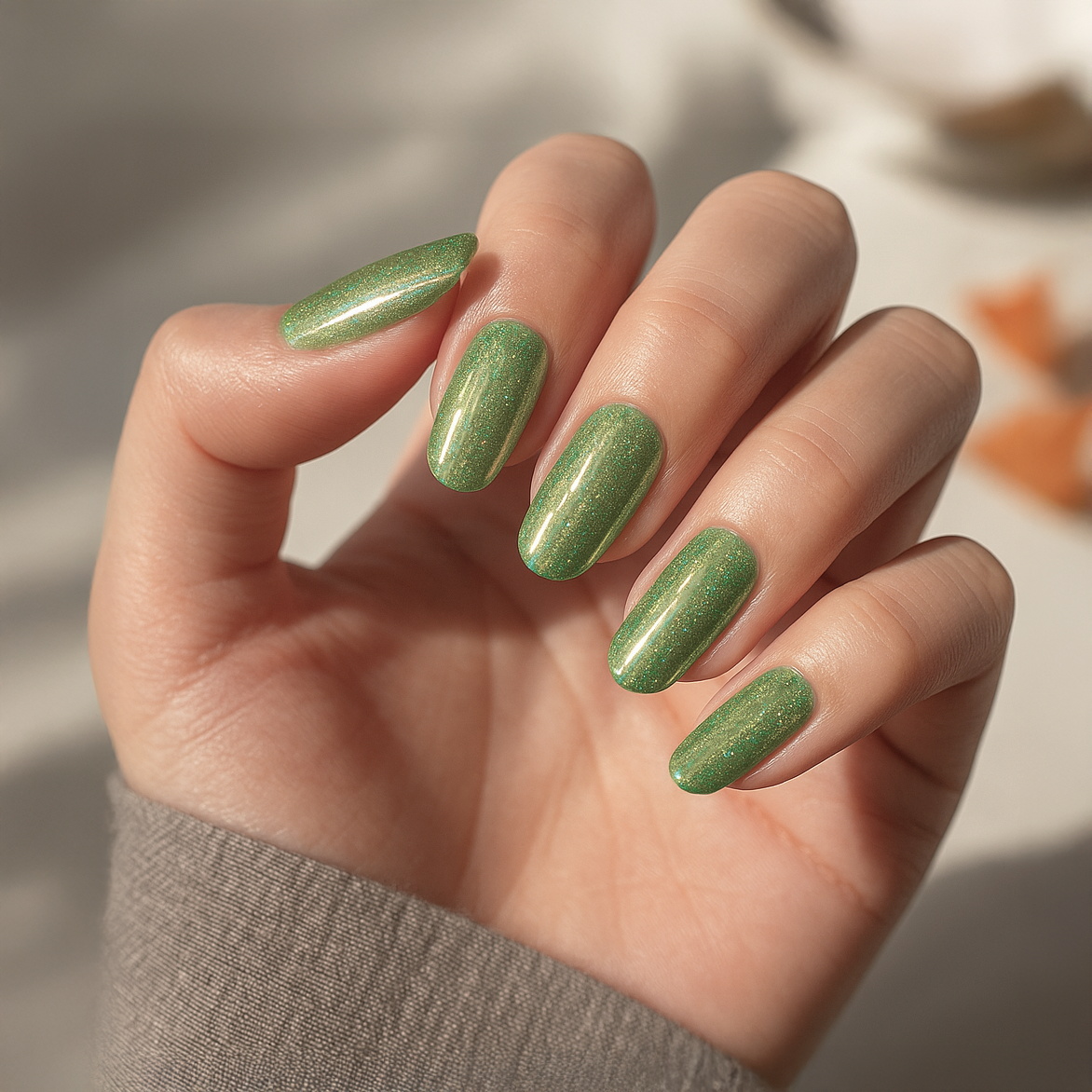 'Zesty' Gel Nail Stickers