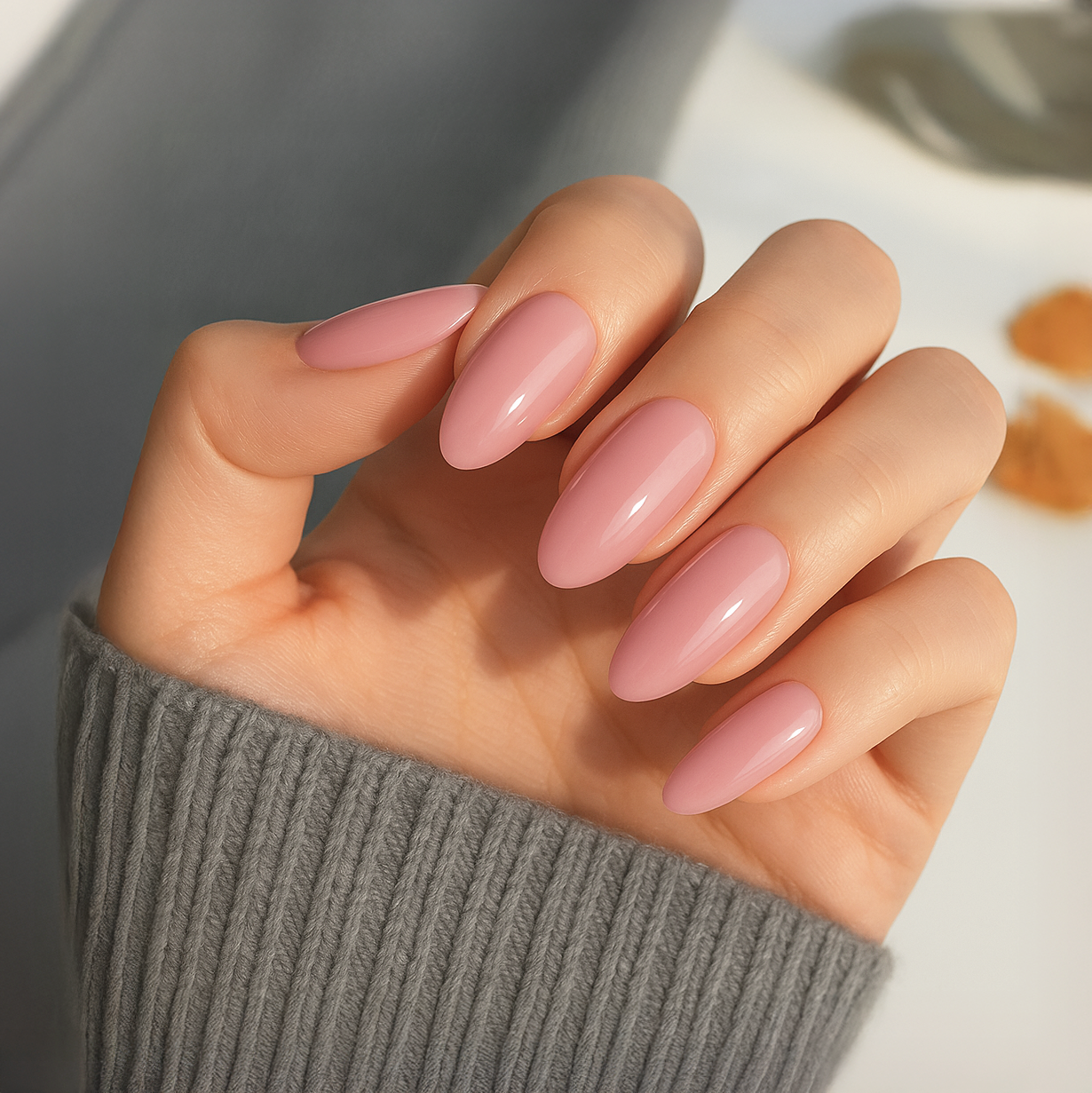 'Think Pink' Gel Nail Stickers