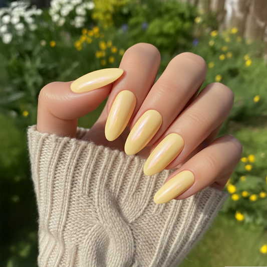 'Marigold' Gel Nail Stickers