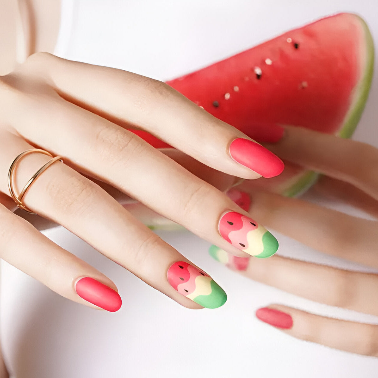Pegatinas de gel para uñas 'Sweetheart'