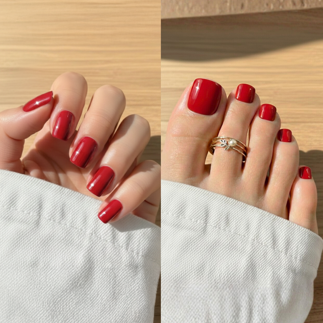 Cherry Mani & Pedi (Bundle & Save)