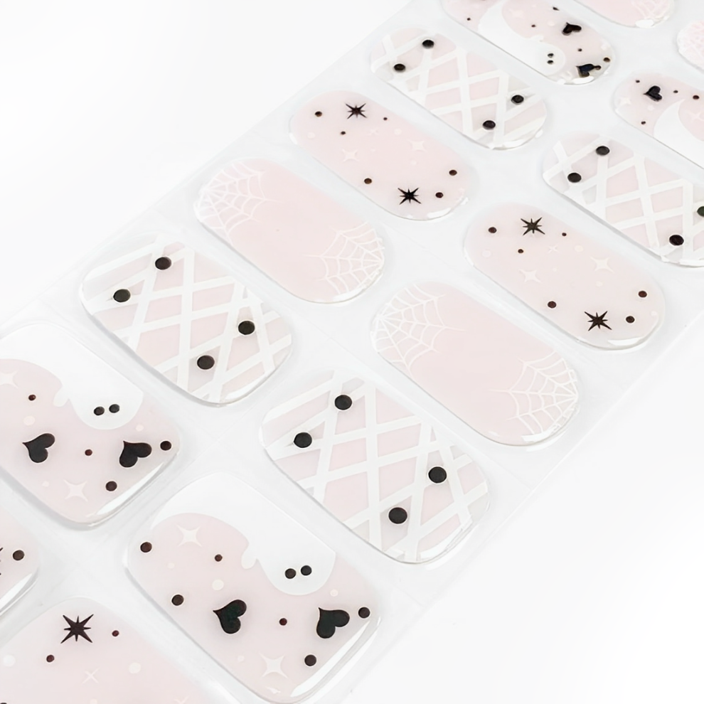 'BOO' Gel Nail Stickers