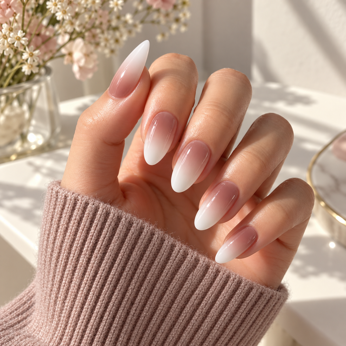 'Macchiato' Gel Nail Stickers