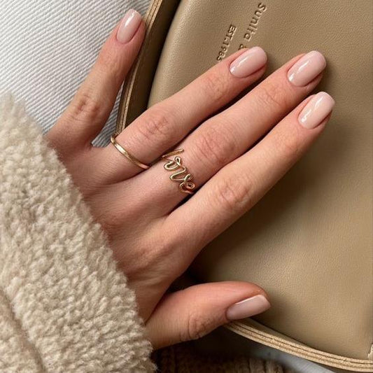 'Nude Mood' Gel Nail Stickers