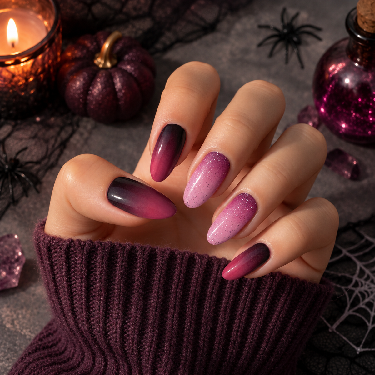 'Rosé' Gel Nail Stickers