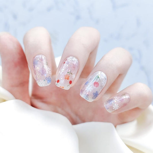 Pegatinas de gel para uñas 'Blossom'