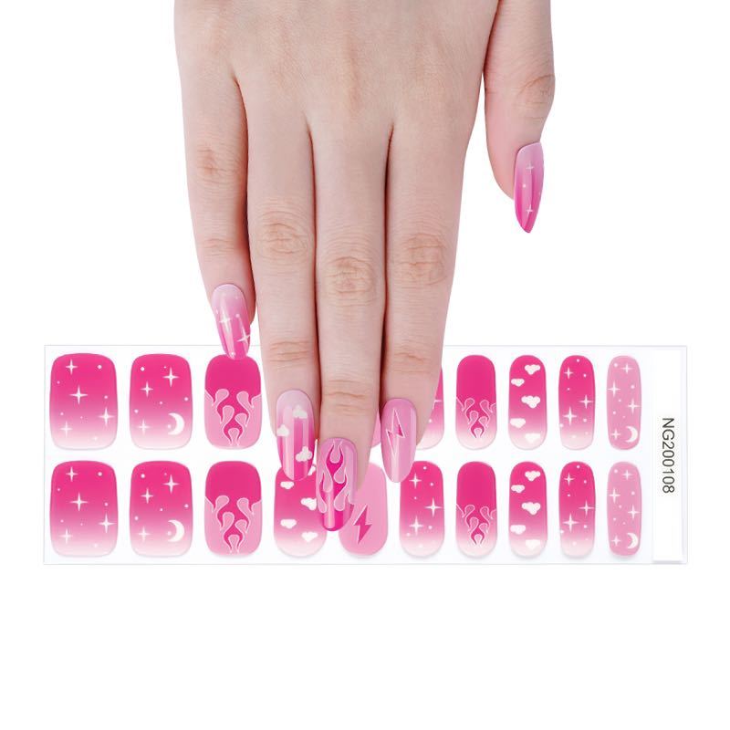 'Starburst' Gel Nail Stickers