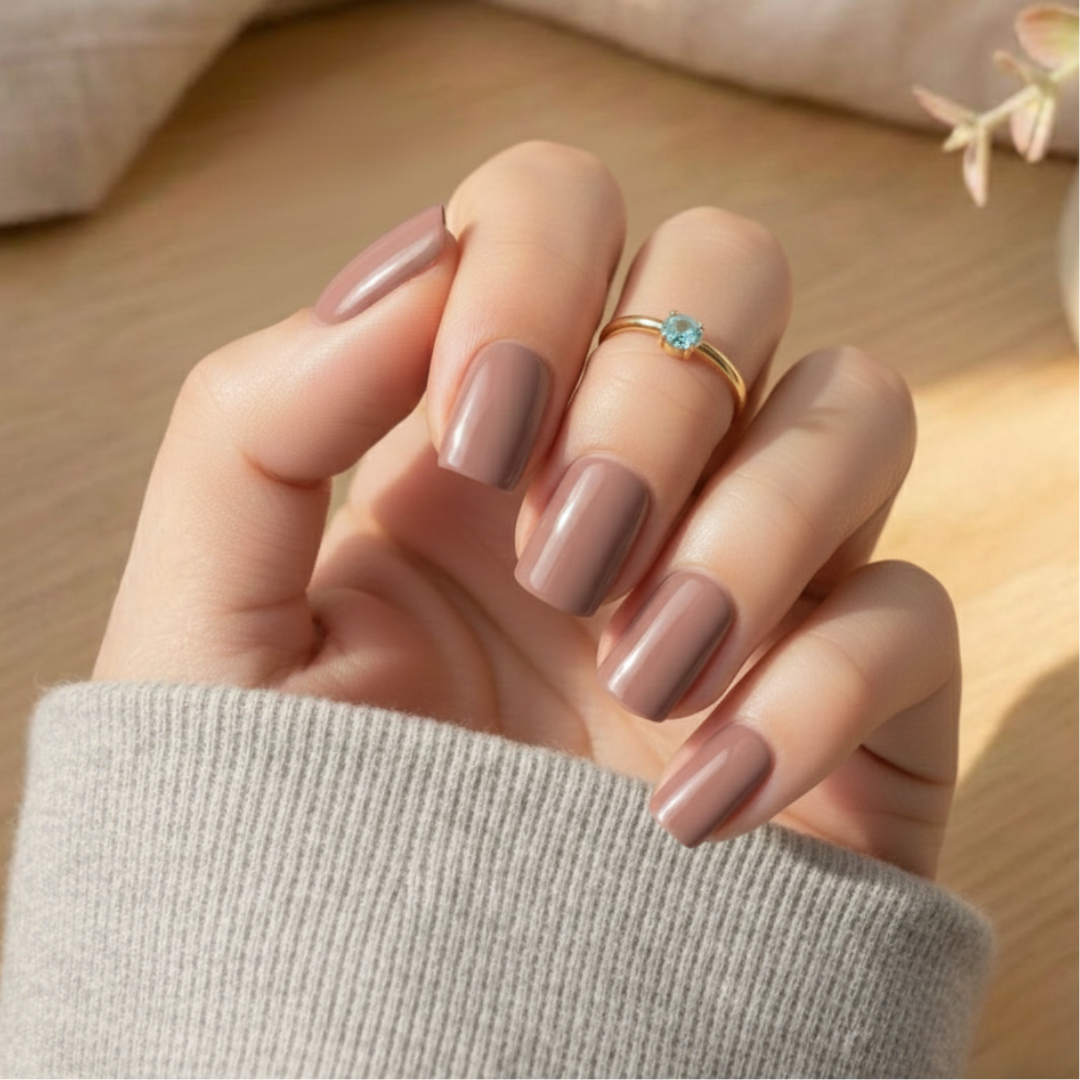 'Almond' Gel Nail Stickers