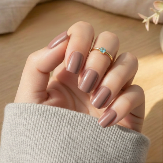 'Almond' Gel Nail Stickers