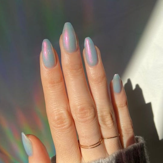 'Frosted' Gel Nail Stickers