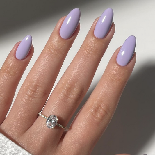 Pegatinas de gel para uñas 'Lavender'