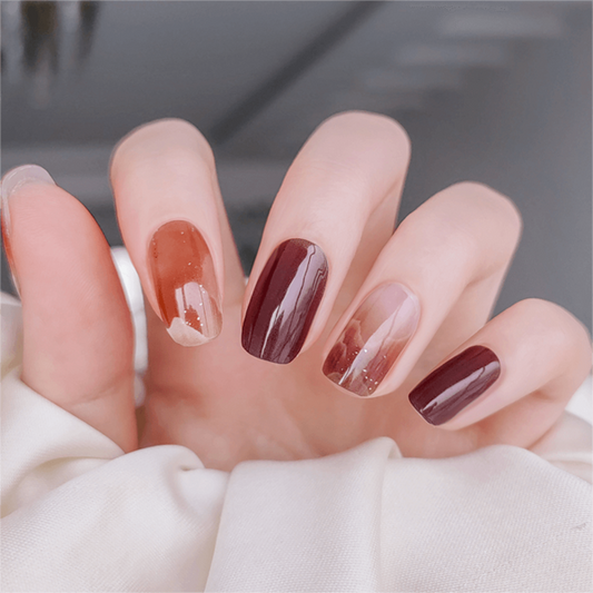 'Hazel' Gel-Nagel-Aufkleber