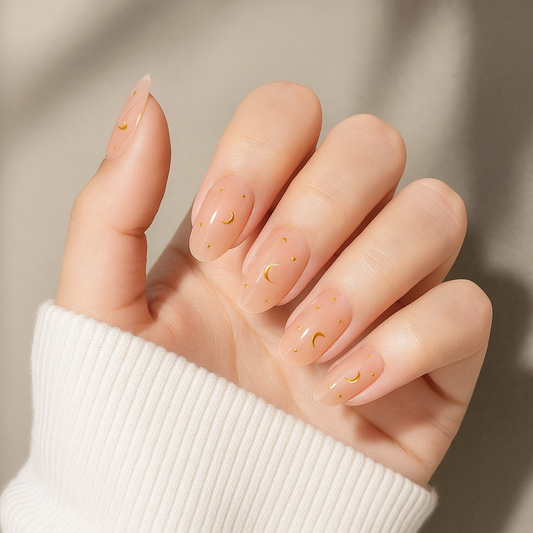 'Luna' Gel Nail Stickers
