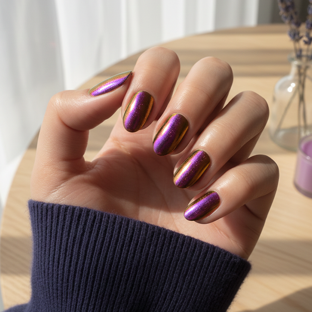 'Majesty' Gel Nail Stickers