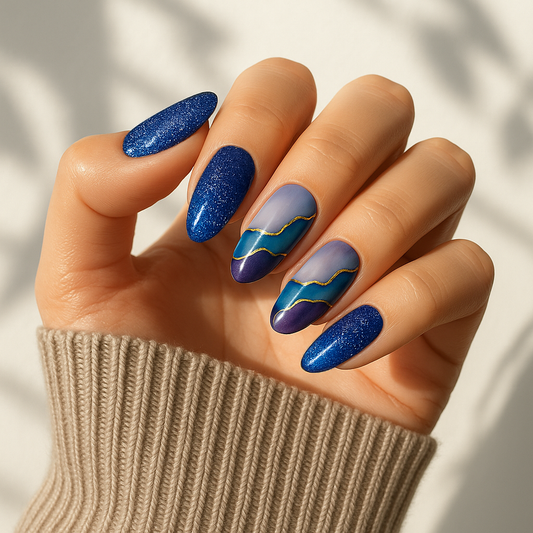 'Galaxy' Gel Nail Stickers
