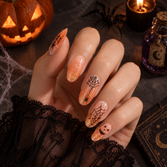 'Cobweb' Gel Nail Stickers