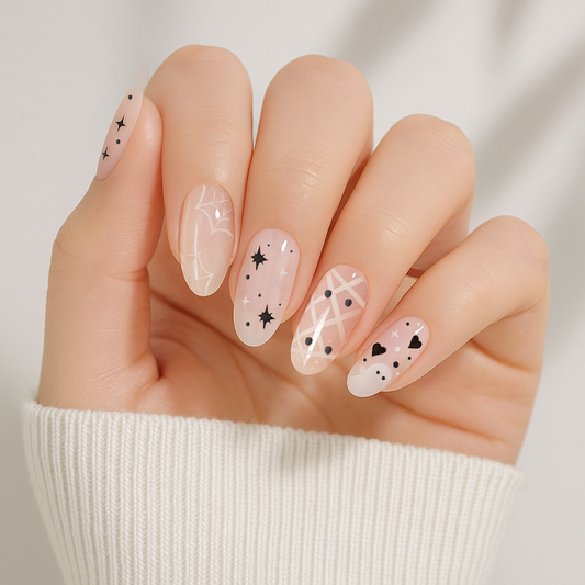 'BOO' Gel Nail Stickers