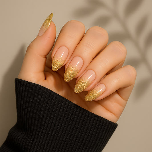 'Golden Hour' Gel Nail Stickers