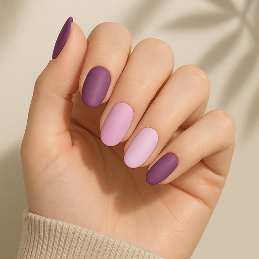 'Berry Bliss' Gel Nail Stickers