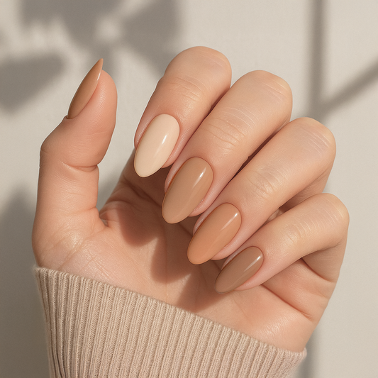 Pegatinas de gel para uñas 'coco'