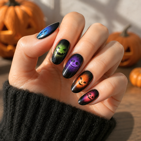'Spooky' Gel Nail Stickers