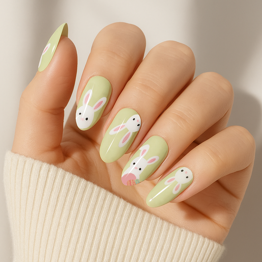 'Bunny' Gel Nail Stickers