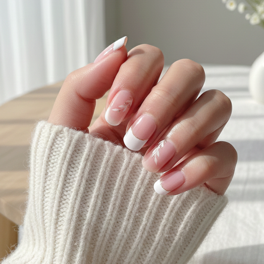 'Swan' Gel Nail Stickers