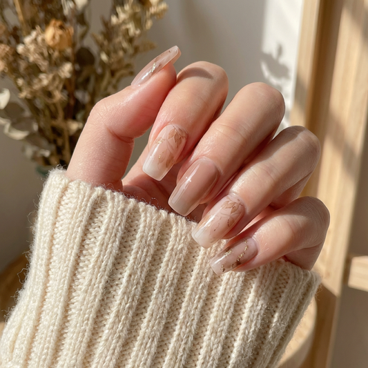 'Marble' Gel Nail Stickers