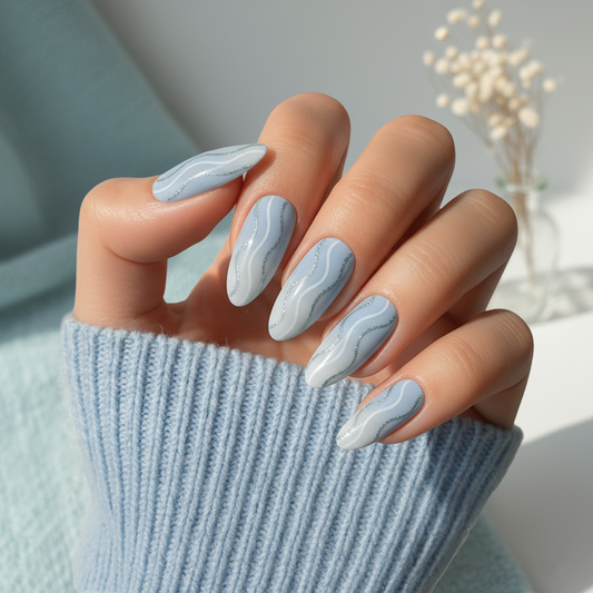 'Breeze' Gel Nail Stickers