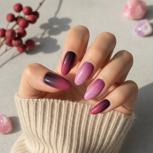 'Rosé' Gel Nail Stickers