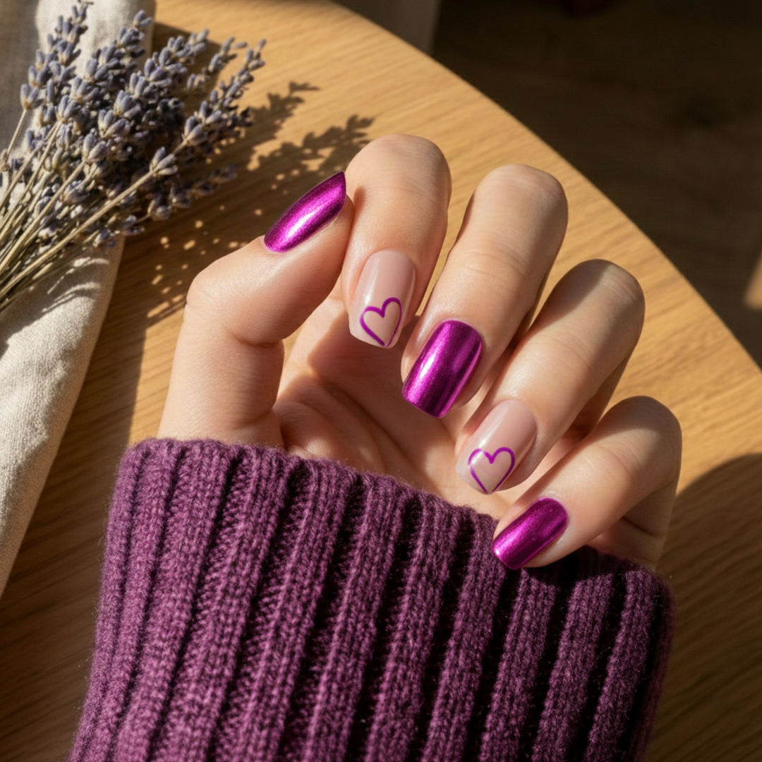 'Love Potion' Gel Nail Stickers