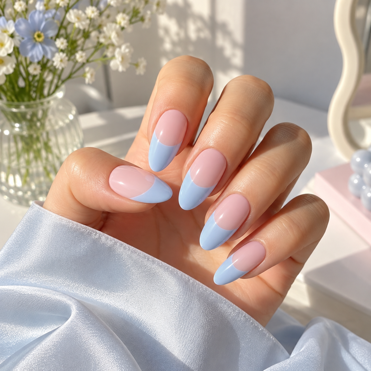 'Cloud Tips' Gel Nail Stickers