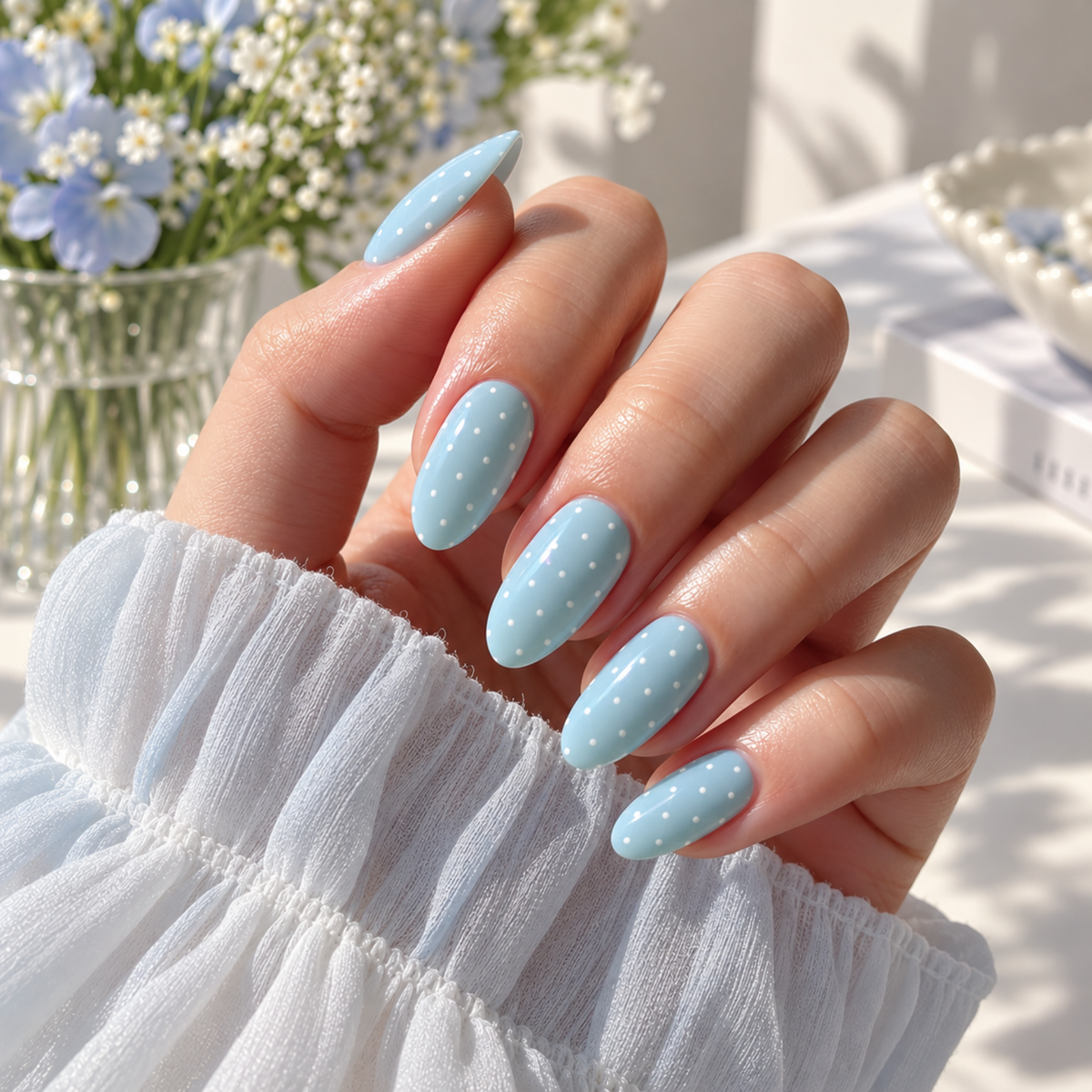 'Cloud' Gel Nail Stickers
