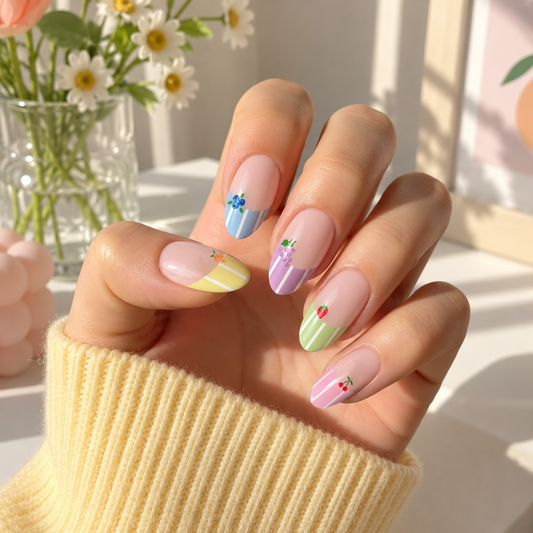 'Sorbet' Gel Nail Stickers