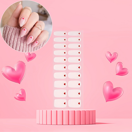 'Sweetheart' Gel Nail Stickers