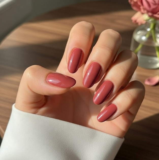 'Cinnamon' Gel Nail Stickers