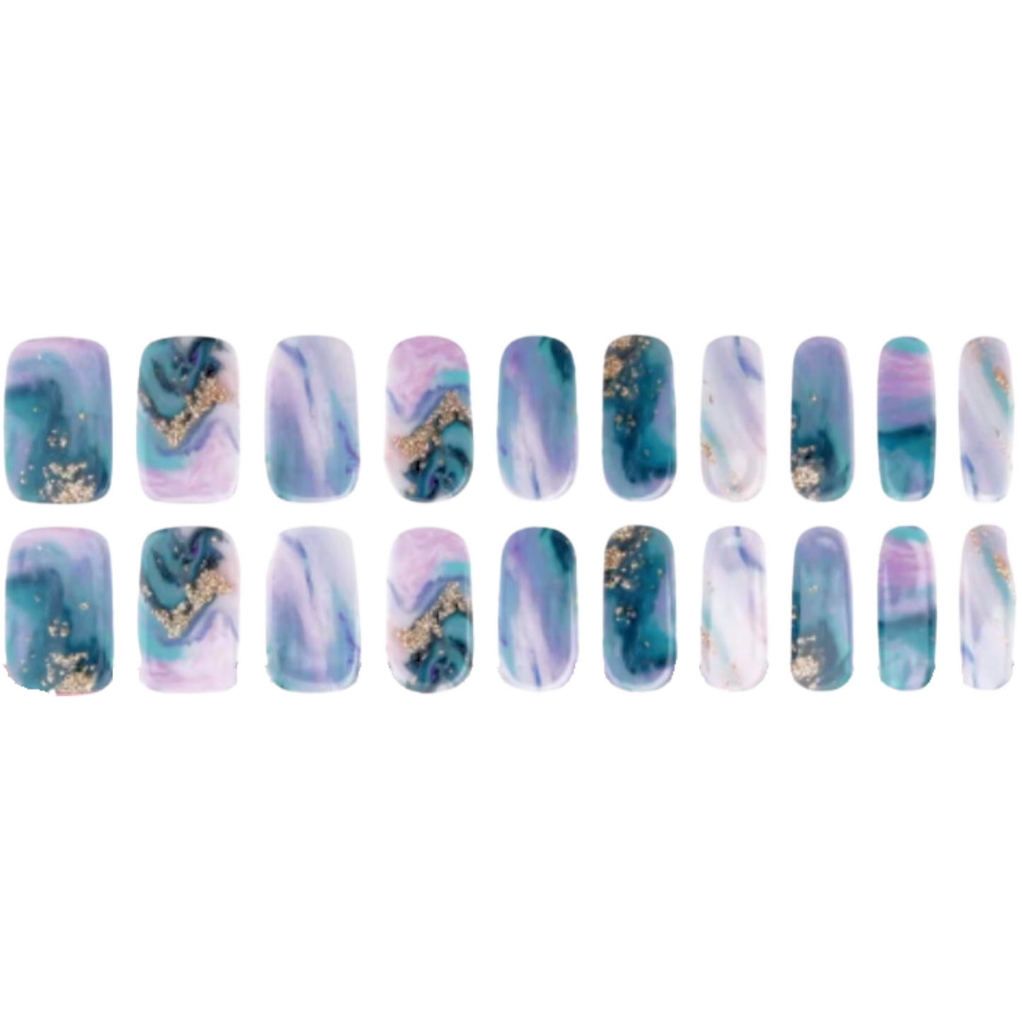 'Serene' Gel Nail Stickers